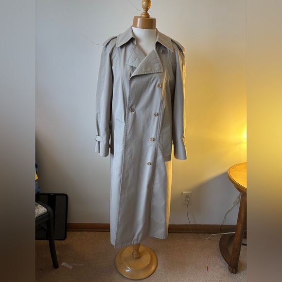 London Fog Jackets & Blazers - London Fog Tan Trench Coat